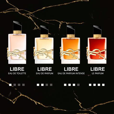 difference between eau de parfum and intense|ysl libre intense perfume price.